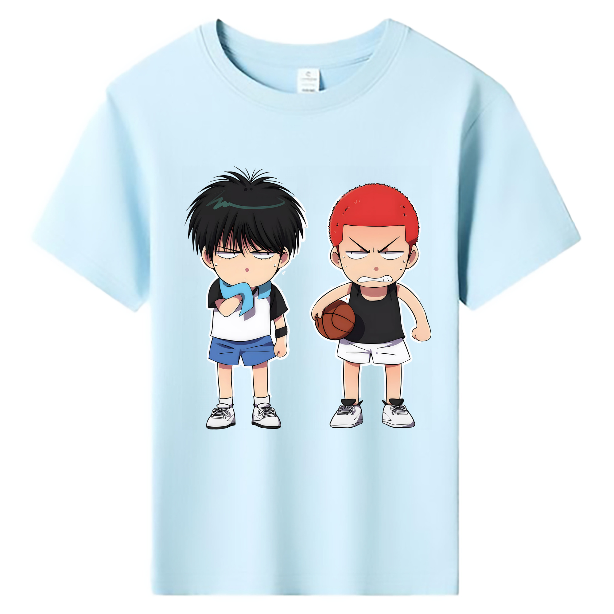 （画像用） SLAM DUNK／スラムダンク 綿100％キッズTシャツ（フロントプリント）